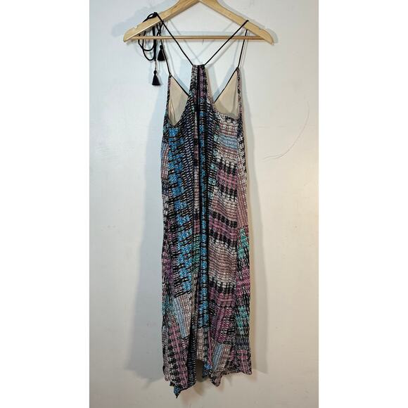 AKEMI + KIN Anthropologie Riviera Tassle cotton patchwork print womans sixe XS - Picture 7 of 16